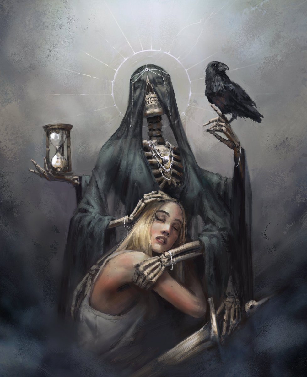 Faerian Gallery (@faerian_art) on Twitter photo Beautiful morning!
This is not the end
"Death's Embrace" by <a href="/JakubJagodaArt/">Jakub Jagoda</a>
More info below β€΅οΈ Beautiful morning!
This is not the end
"Death's Embrace" by <a href="/JakubJagodaArt/">Jakub Jagoda</a>
More info below ‡οΈ