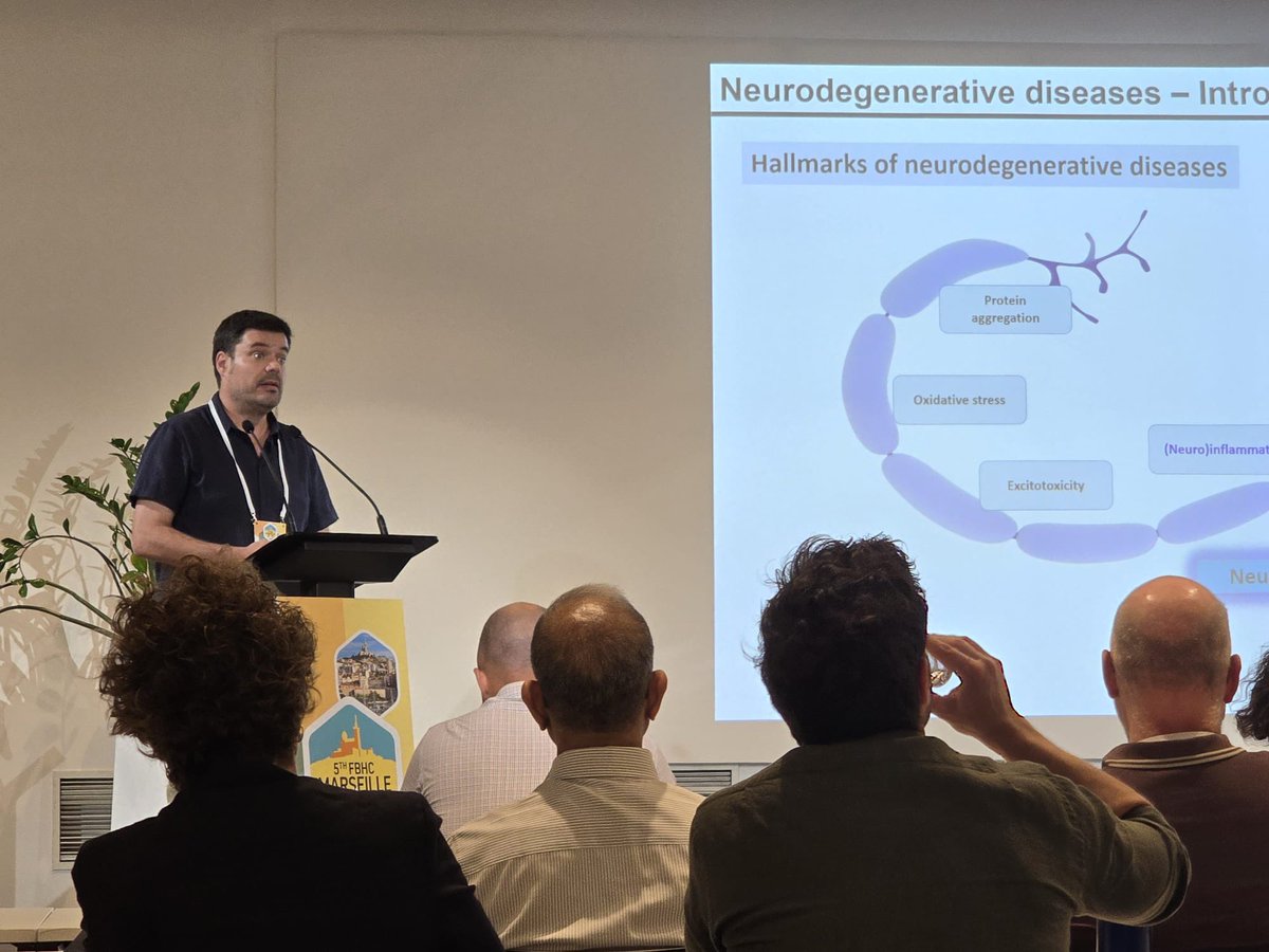 Nutrition, Bioactives and Metabolism Laboratory (@nutribiomet_lab) on Twitter photo Interesting talk of our colleague Antonio González-Sarrias about anti-inflammatory activity of polyphenols in brain cells in <a href="/FBHConference/">5th Conference on Food Bioactives & Health</a> Interesting talk of our colleague Antonio González-Sarrias about anti-inflammatory activity of polyphenols in brain cells in <a href="/FBHConference/">5th Conference on Food Bioactives & Health</a>