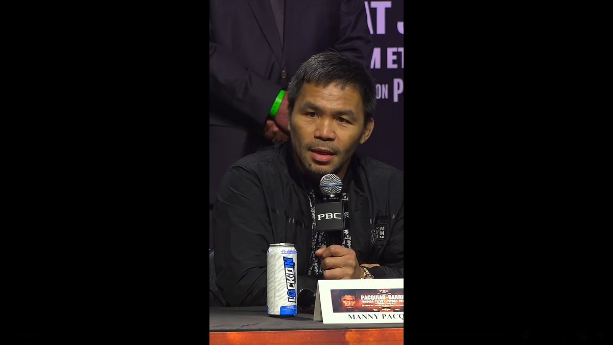 One of my Champs🏆 is 🥊Manny Pacquiao🥊,the only 8 -Time champion in boxing history.
At 45 years old, he is preparing for a comeback fight against Mario Barrios. An octuple champion is a boxer who has won major world titles in 8 different weight classes.
fb.watch/z-GEi8NLGf/?mi…