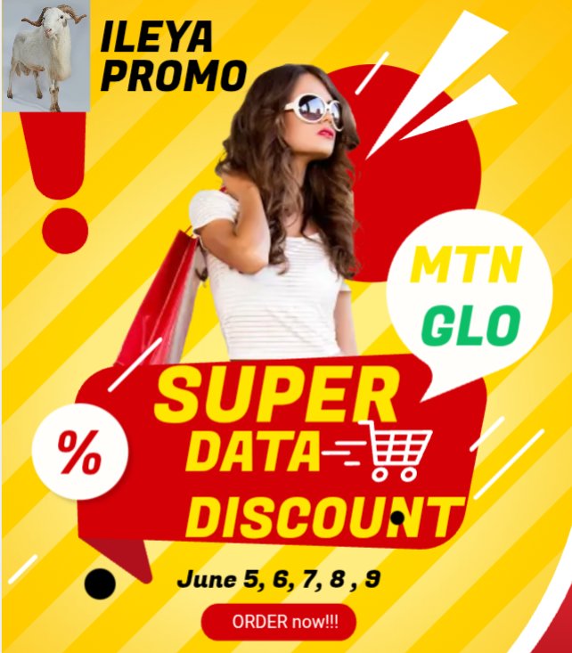 Let's us help you design your ileya promo flyer.
If you are interested send me a dm <a href="/ngdznrs/">Naija Graphic Designers (NGD)</a> <a href="/GraphixBooks/">Graphix Books 💥</a>