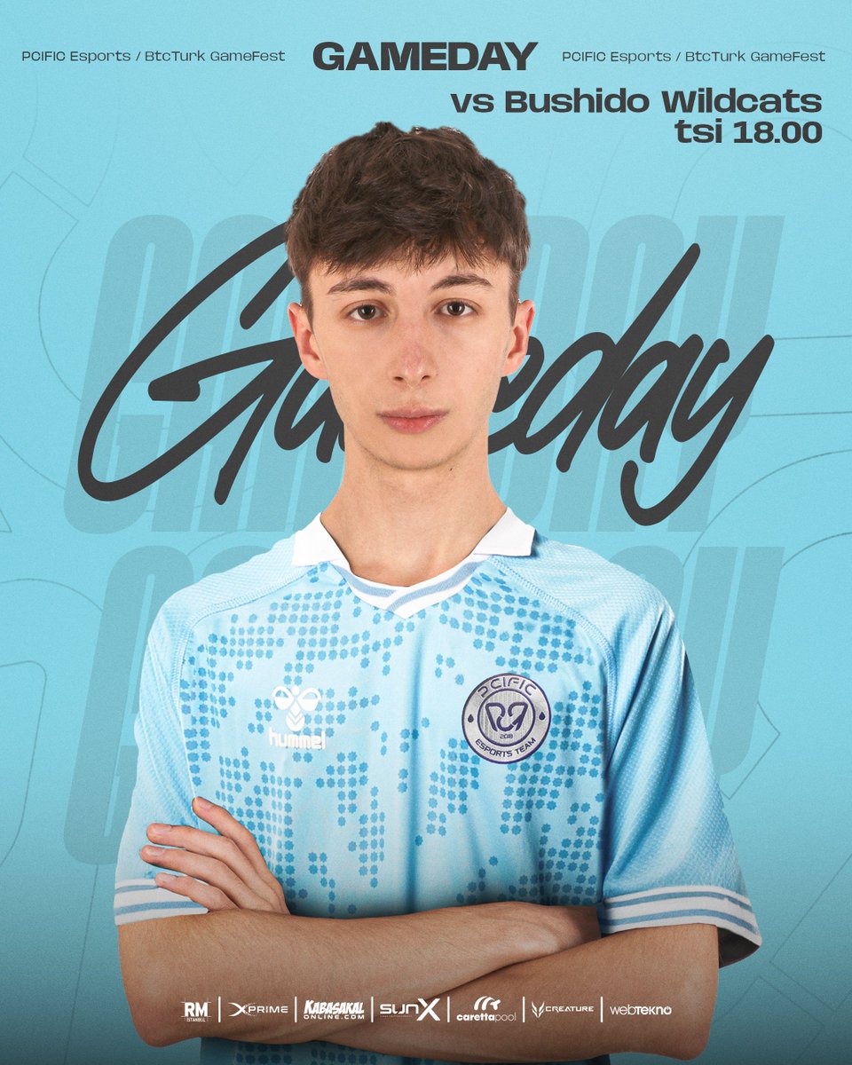 PCIFIC Espor (@pcificespor) on Twitter photo BtcTurk Gamefest başlıyor! 👹
📍 BtcTurk Gamefest Main Event Stage 1
🆚 <a href="/bushidowildcats/">Oyuneks Bushido Wildcats</a>
🕕 TSi 18.00
Başarılar bizim tayfa! 🍀
#PCIFICS2 BtcTurk Gamefest başlıyor! 👹
📍 BtcTurk Gamefest Main Event Stage 1
🆚 <a href="/bushidowildcats/">Oyuneks Bushido Wildcats</a>
🕕 TSi 18.00
Başarılar bizim tayfa! 🍀
#PCIFICS2