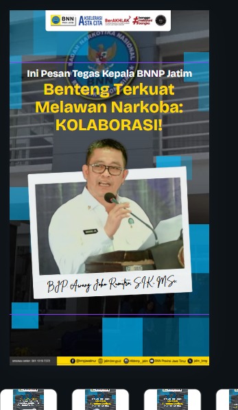 jatim_bnnp's tweet image. Kepala BNN Provinsi Jawa Timur, Awang Joko Rumitro, S.I.K., M.Si., menyampaikan pentingnya kolaborasi lintas sektor dalam upaya pencegahan serta pemusnahan barang bukti di Pamekasan.

#ExtraOrdinary
#ASNBerAkhlak
#BersihNarkoba
#IndonesiaBersinar
