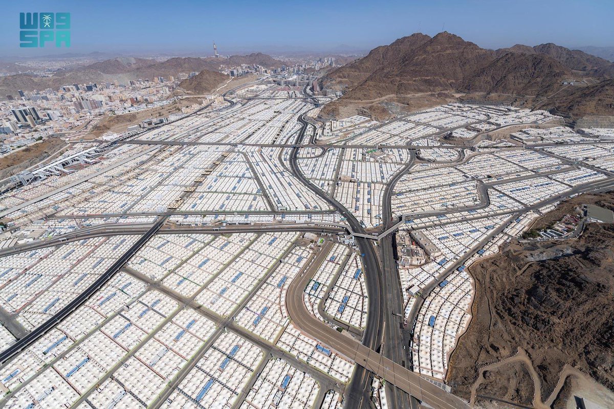 Millions of Muslims from around the world have traveled to Mina to commence this year’s Hajj pilgrimage. The Pilgrims will remain in Mina, the City of Tents, until the completion of the Hajj period.