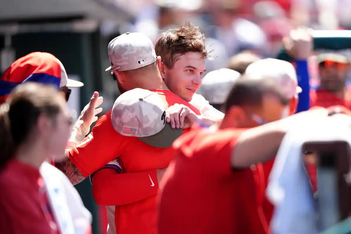 Cory_Nidoh's tweet image. It's Mick Abel and Andrew Painter Day. 

Abel toes the rubber in Toronto taking on José Berríos. 

Painter takes on a Charlotte (CWS) team that leads the International League with 81 home runs. 

He's expected to pitch into the sixth inning according to Rob Thomson. 

#Phillies