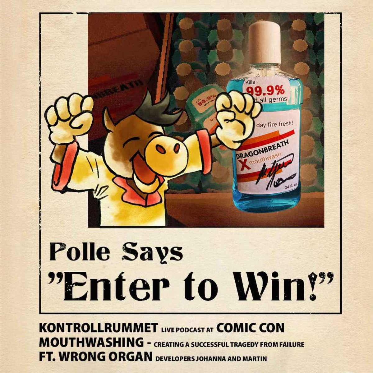 Thank you to the Kontrollrummet podcast for having us at Comic Con Stockholm! Listen to the (English language) live recorded episode, available now: open.spotify.com/episode/2NZMUe…