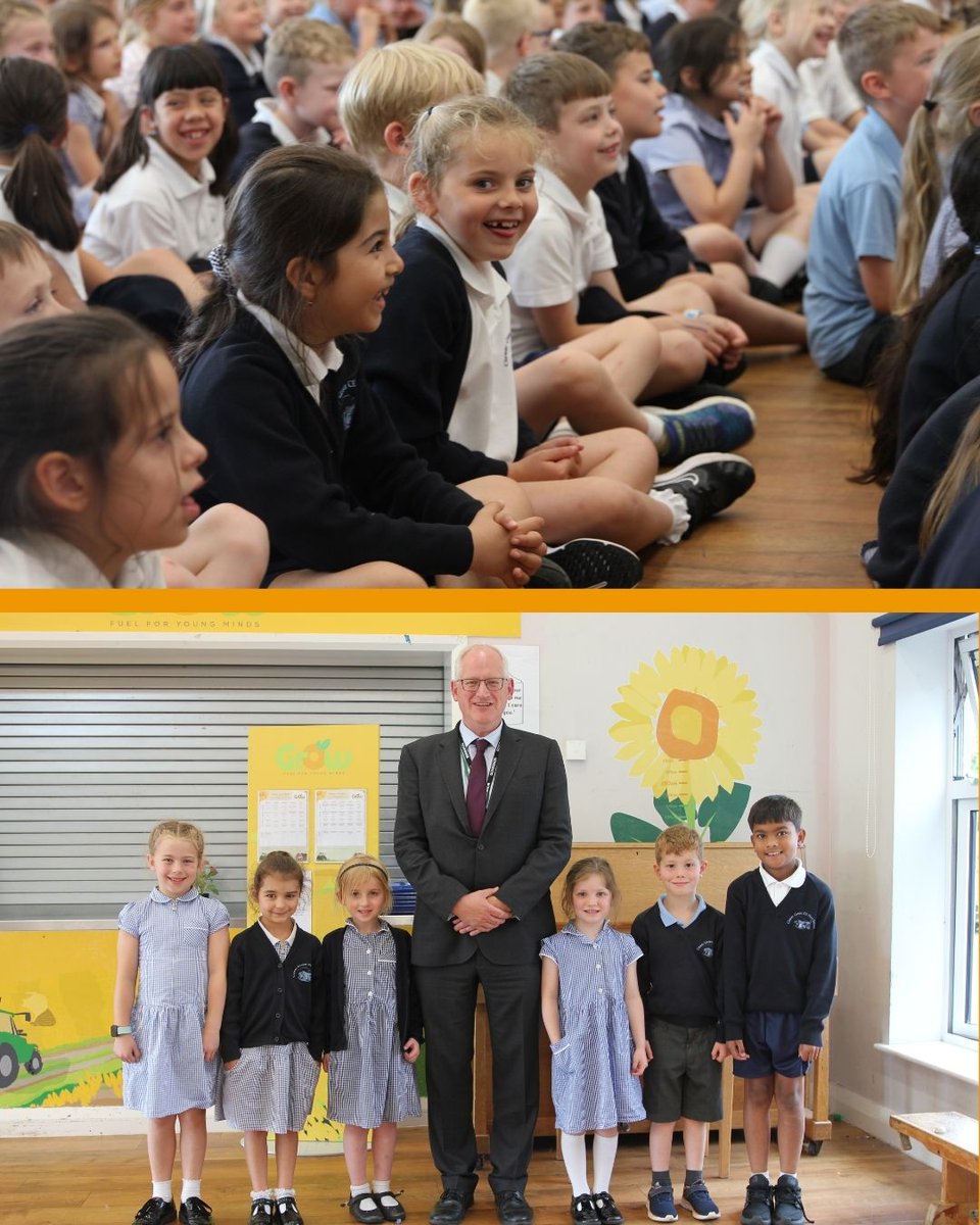 This term, our CEO Gavin Henderson is spending time where it matters most - our schools. Yesterday, at Clewer Green CE First School, he joined assemblies, break duty (in the rain!), connecting with staff and students to better understand and support school life.