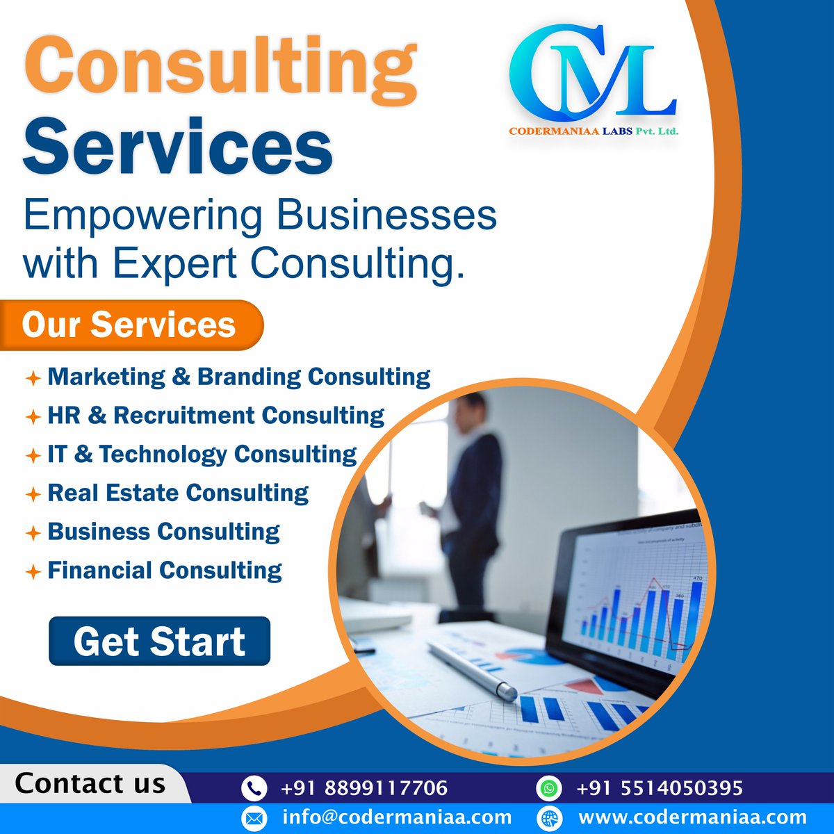 coder_maniaa's tweet photo. 💼 Expert Consulting Services – Empowering Businesses to Grow!
Looking to scale, streamline, or strengthen your business strategy?
Codermaniaa Labs Pvt. Ltd. is here to guide you with specialized consulting solutions across industries.

🌟 Our Services Include:
🔸 Marketing & Branding Consulting
🔸 HR & Recruitment Consulting
🔸 IT & Technology Consulting
🔸 Real Estate Consulting
🔸 Business & Financial Consulting

📈 Get expert advice tailored to your business goals!

📲 Call Us Today:
📞 +91 8899117706
WhatsApp: +91 5514050395
📧 info@codermaniaa.com
🌐 https://t.co/gAWQJsDYcH

📌 Follow us for updates & business tips!

#businessconsulting #ITConsulting #recruitmentservices #marketingstrategy #codermaniaalabs #ExpertAdvice #consultancyservices #GrowYourBusiness #StartupSupport #EnterpriseSolutions