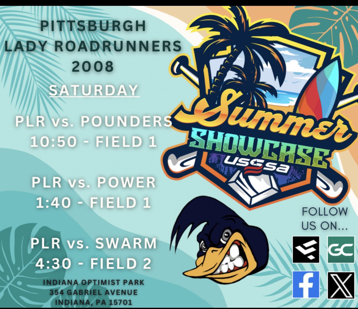 Come check us out this weekend.