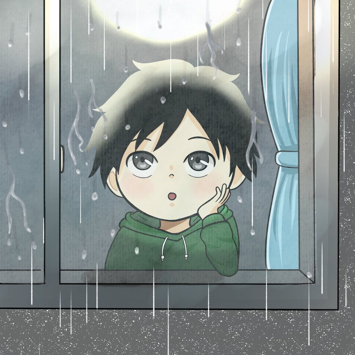 夜バージョンも好きかも！！
描くか決めてませんが、有償500円くらいでの量産とか需要ありますかね