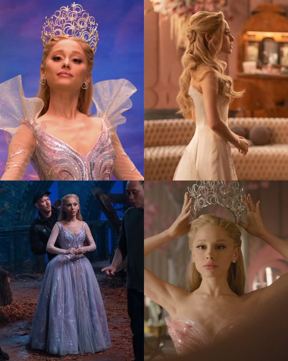 ariana grande as glinda in “wicked: for good”