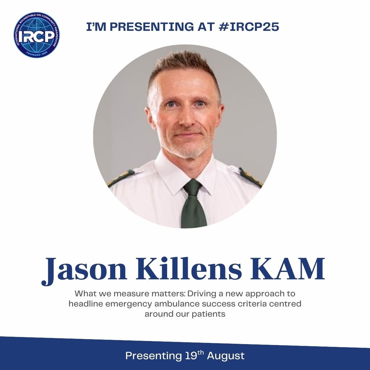 Jason Killens KAM (@jasonkillens) on Twitter photo I’ll be representing <a href="/AACE_org/">The Association of Ambulance Chief Executives</a> at the International Roundtable on Community Paramedicine and presenting on the drivers for change and approach taken to revising the clinical response model at #TeamWAST around patient outcomes and avoidable harm reduction.
More info here: 👇 I’ll be representing <a href="/AACE_org/">The Association of Ambulance Chief Executives</a> at the International Roundtable on Community Paramedicine and presenting on the drivers for change and approach taken to revising the clinical response model at #TeamWAST around patient outcomes and avoidable harm reduction.
More info here: 👇