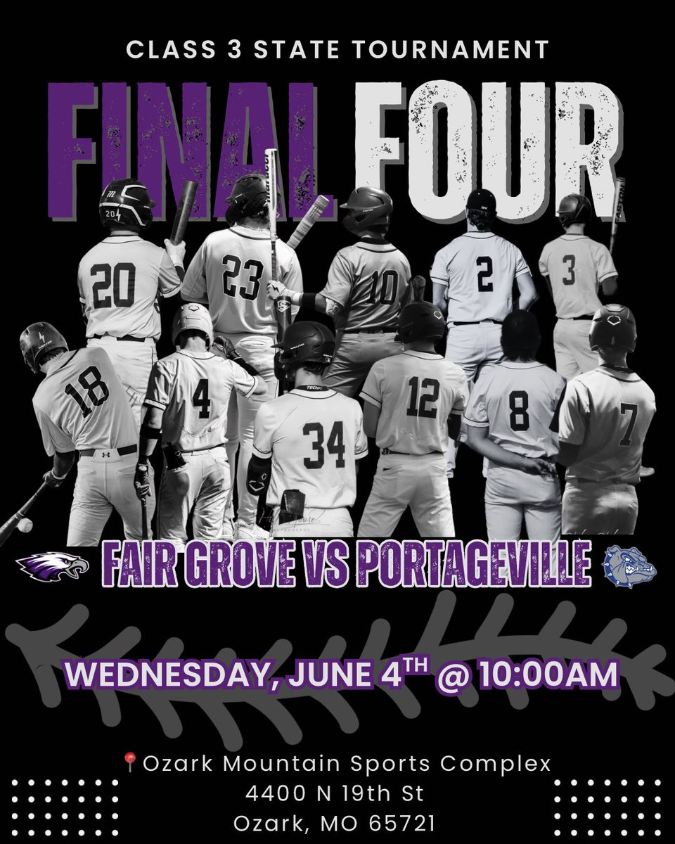 Final 4 Gameday! Come out and support if you can.