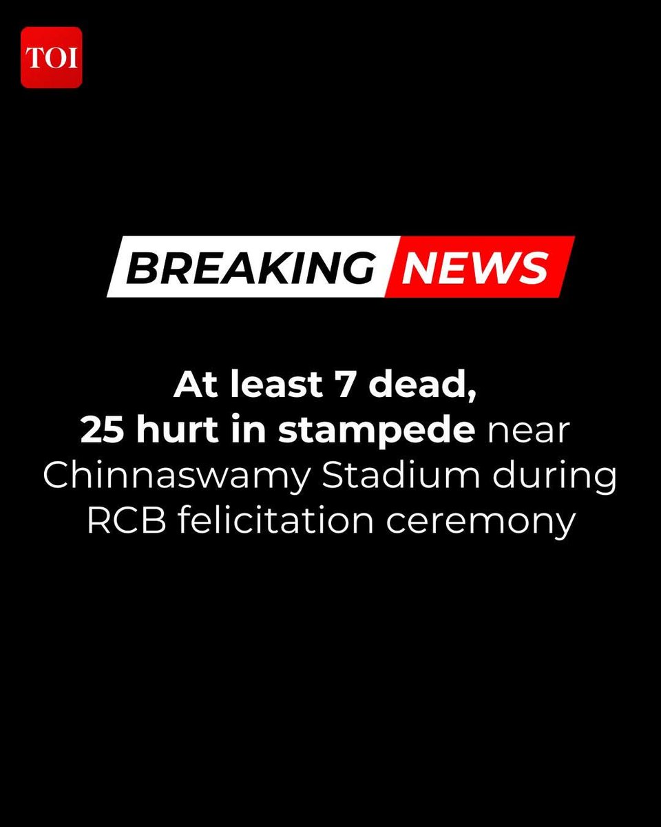 A govt which engages in removing Gada from a statue on roadside can never anticipate the size of the crowd which will gather on the streets towards Chinnaswamy stadium.
