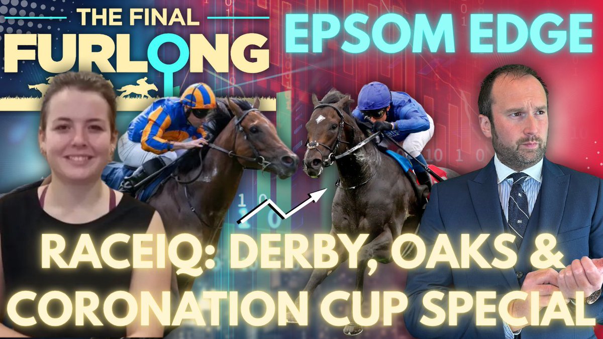 Emmet Kennedy (@radioemmet) on Twitter photo 🎙️New <a href="/FinalFurlongPod/">The Final Furlong Podcast</a>: RACEiQ EPSOM SPECIAL
🏇Derby: Why Ruling Court should be outright favourite
📊Data profiles on The Lion In Winter, Delacroix, Lambourn and more
⚠️Could Oaks favourite Desert Flower be vulnerable?
💣Dark horses and data-led value in all Three Group 1's
🎧 🎙️New <a href="/FinalFurlongPod/">The Final Furlong Podcast</a>: RACEiQ EPSOM SPECIAL
🏇Derby: Why Ruling Court should be outright favourite
📊Data profiles on The Lion In Winter, Delacroix, Lambourn and more
⚠️Could Oaks favourite Desert Flower be vulnerable?
💣Dark horses and data-led value in all Three Group 1's
🎧
