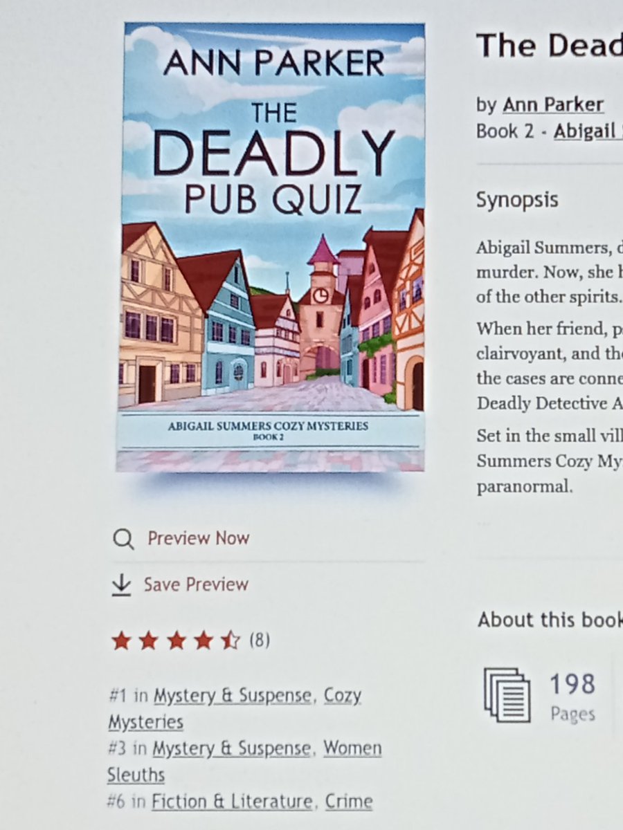 #1 on Kobo. Not bad for a 70 year old!!
#bestseller #booklovers
amzn.eu/d/3OaiH1e