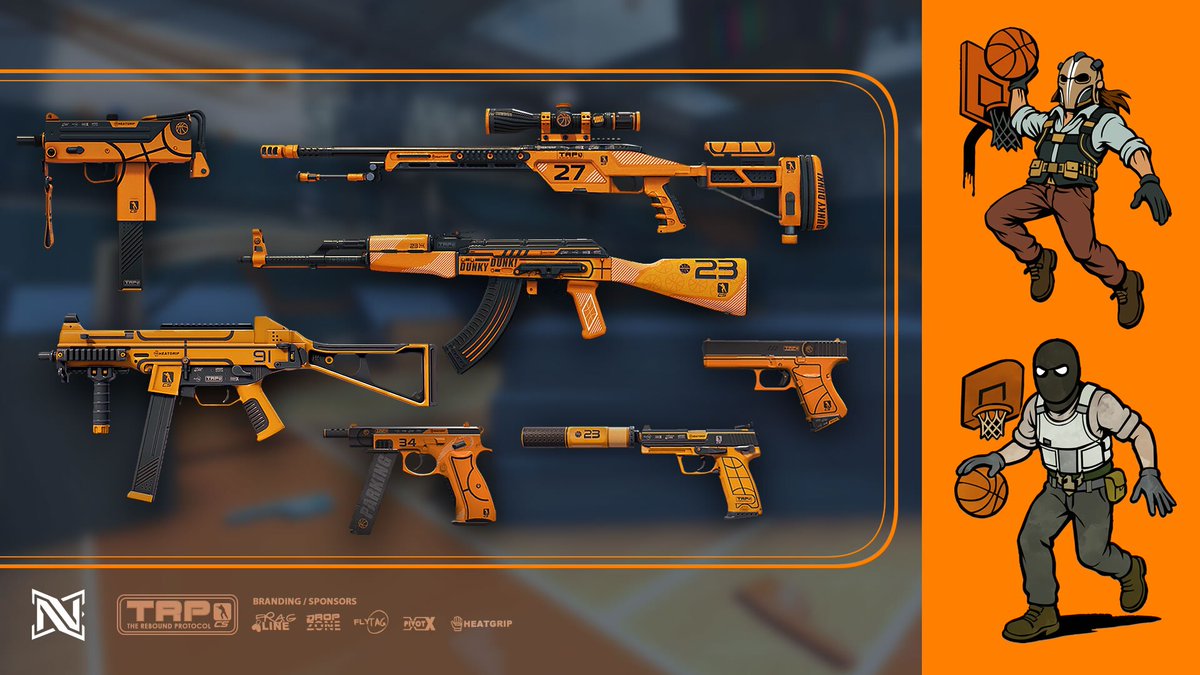 Nextgenz_cyril's tweet photo. #21thday new collection basketball for @CounterStrike ! #usp + #glock18 + #cz75 + #ssg08 + #mac10 + #ump45 + #ak47  + #spray https://t.co/ETuMwtU5h3