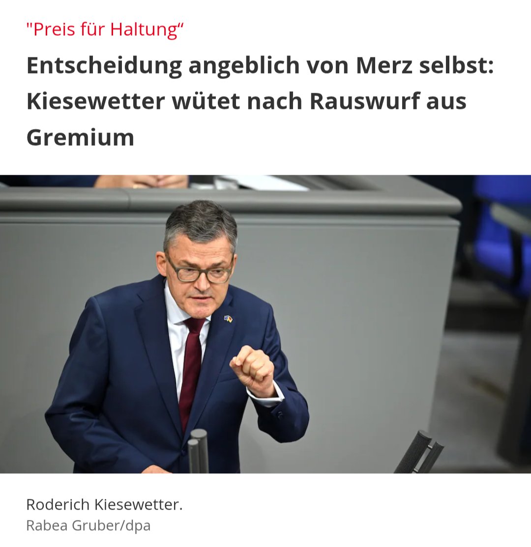 Merz auf den Spuren von Scholz. Was für ein sicherheitspolitisches und moralisches Desaster.
#IStandWithRoderichKiesewetter