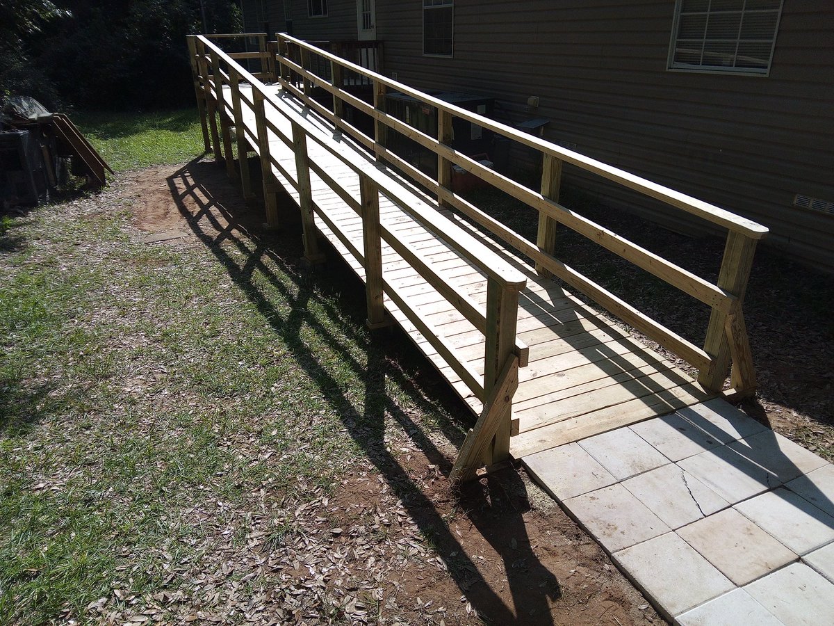 Saturday ramp build with <a href="/Kiwanis/">Kiwanis</a> for a deserving Tallahassee family. If you’re interested in joining us - I encourage you to check us out!