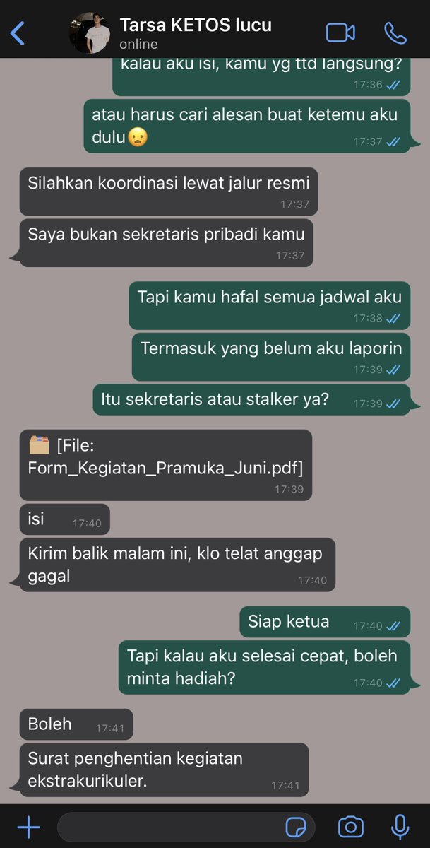 amongcienv's tweet image. #Dewtee few tweets — AU 

Kamu OSIS, aku Pramuka. Tapi pas kamu marah, rasanya aku yang harus hormat.