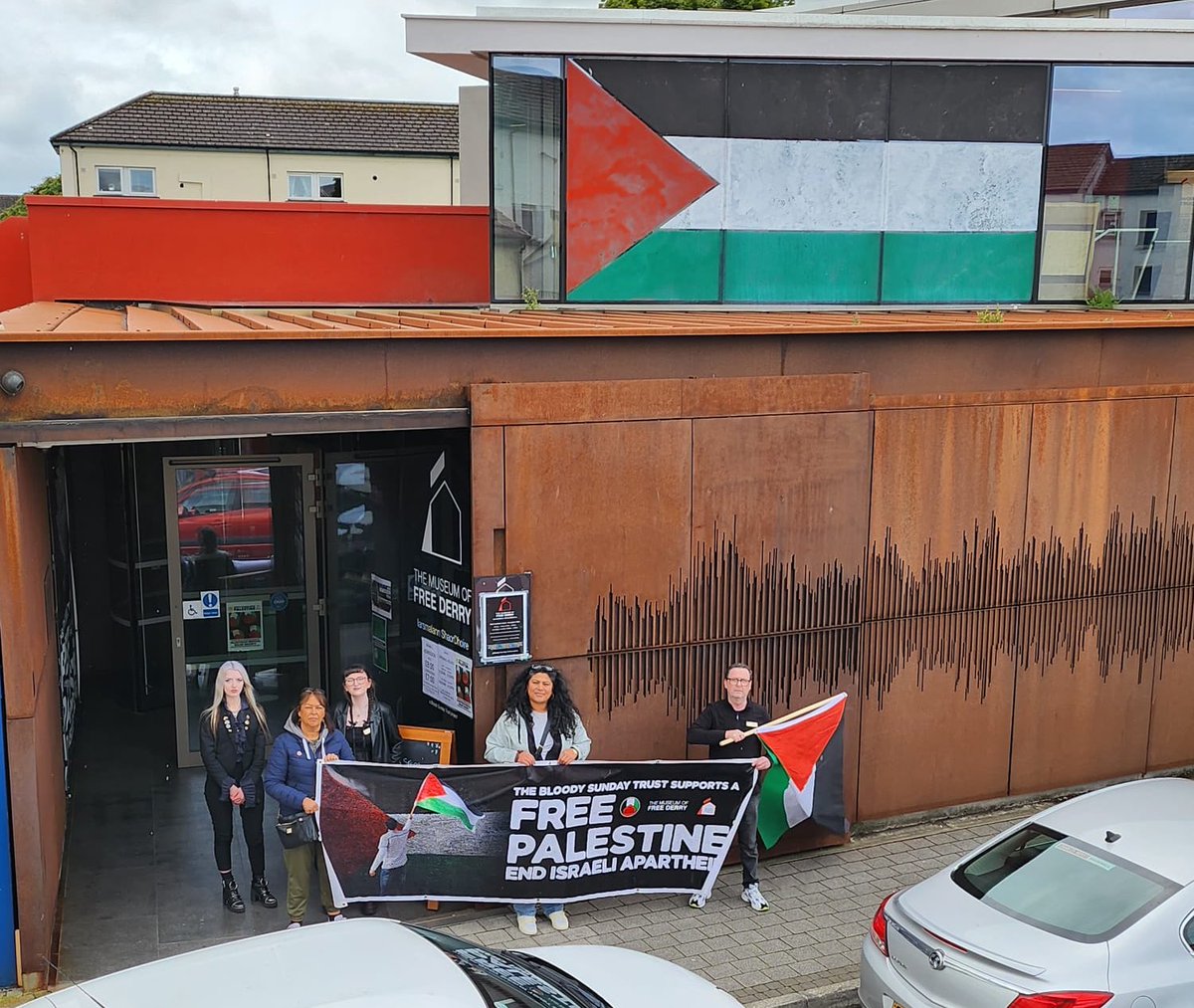 Museum of Free Derry (@museumfreederry) on Twitter photo Today at 1:05 pm, staff from the <a href="/BloodySundayT/">Bloody Sunday Trust</a> and the Museum of Free Derry joined Cllr Lee-Ann Igbon (Hulme Ward, Manchester) and Zara Manoehoetoe Community Organiser and Co-founder of the Manchester Women’s Justice Collective in supporting the call- Today at 1:05 pm, staff from the <a href="/BloodySundayT/">Bloody Sunday Trust</a> and the Museum of Free Derry joined Cllr Lee-Ann Igbon (Hulme Ward, Manchester) and Zara Manoehoetoe Community Organiser and Co-founder of the Manchester Women’s Justice Collective in supporting the call-