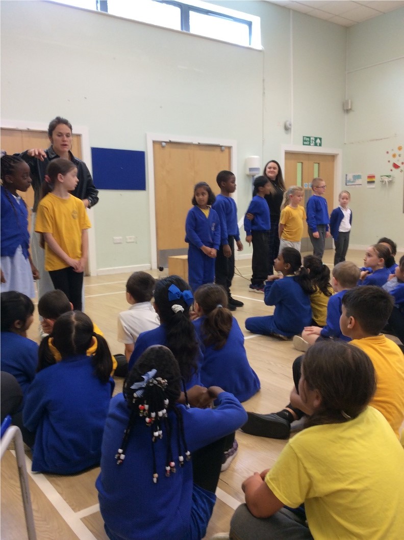 Year 2 thoroughly enjoyed their music workshop this morning. With thanks to Sutton Music Trust and the Benedetti Foundation.
