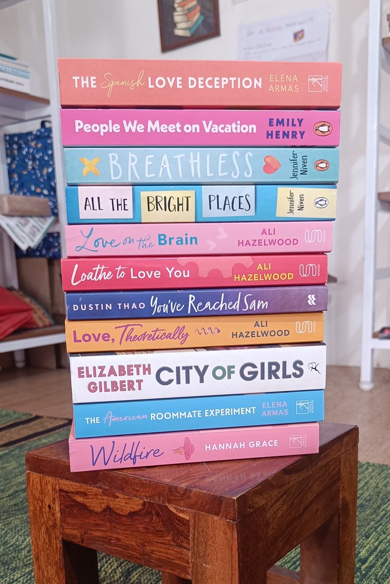 For the romantics, the skeptics, and everyone in between...
These stories know how to stir the heart—whether it’s enemies turning lovers, long-distance goodbyes, or meet-cutes that rewrite fate.

This stack is basically your heart with a plot twist.

Fall in love!  #BookTwitter
