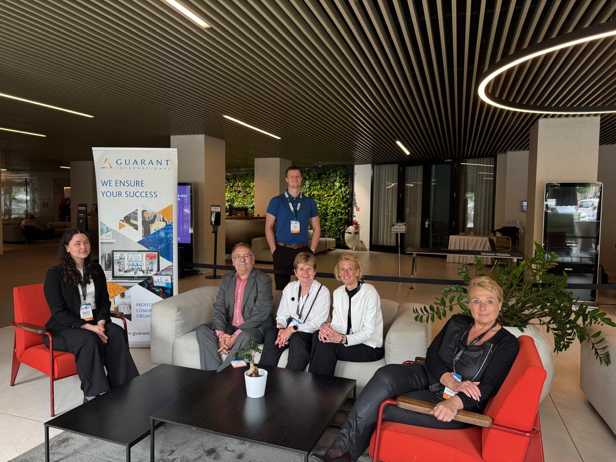 GUARANT (@guarantint) on Twitter photo Greetings from the EEMGS Congress! 👋
Our team greets you from Bratislava, where the EEMGS kicked off on Monday. We're looking forward to inspiring discussions and exciting presentations!
#EEMGS2025 #Bratislava #vědeckýKongres #genetika #GUARANTInternational Greetings from the EEMGS Congress! 👋
Our team greets you from Bratislava, where the EEMGS kicked off on Monday. We're looking forward to inspiring discussions and exciting presentations!
#EEMGS2025 #Bratislava #vědeckýKongres #genetika #GUARANTInternational