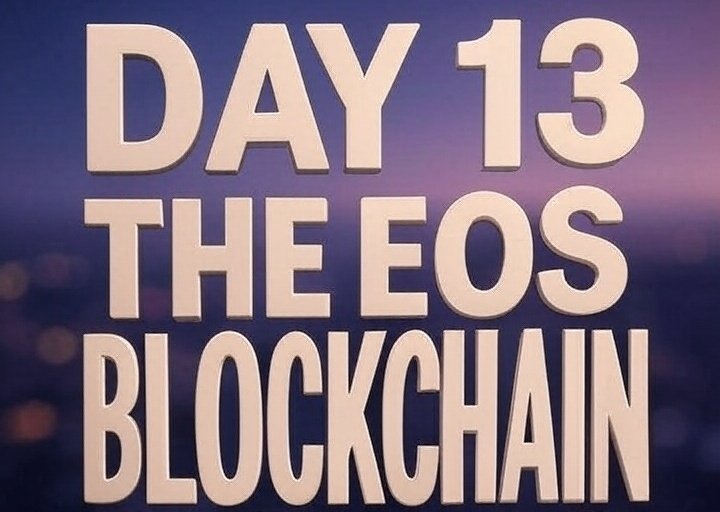 graceful001's tweet image. DAY 13: THE EOS BLOCKCHAIN 🔥 

Many newbies may not know this one

A 🧵👇🏽 
 #EOS #EOSBLOCKCHAIN #blockchain #defi #EOSIO