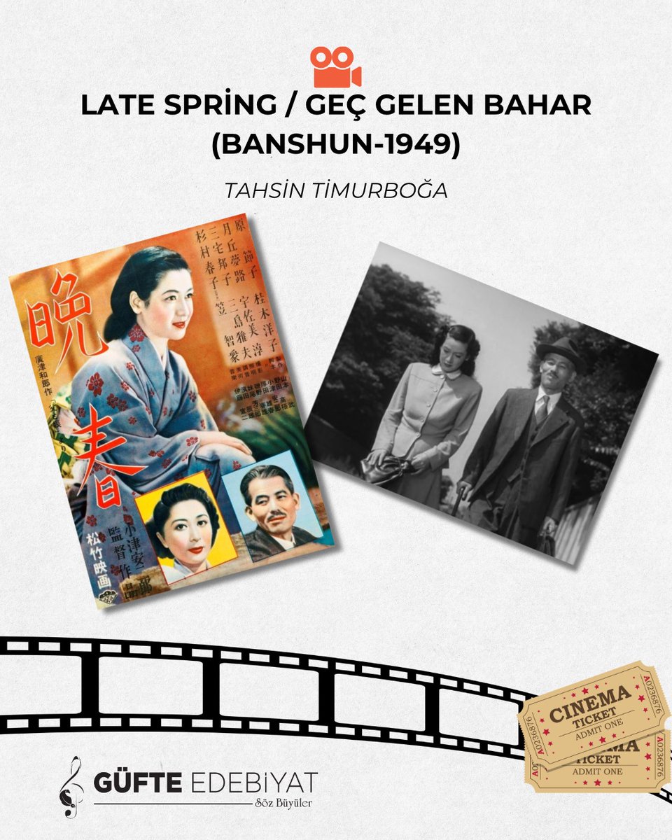 gufteedebiyat's tweet image. Tahsin Timurboğa, "Geç Gelen Bahar" filmi üzerine yazdı.

gufteedebiyat.com/late-spring-ge…

#tahsintimurboğa #geçgelenbahar #latespring #banshun #film #sinema #eleştiri