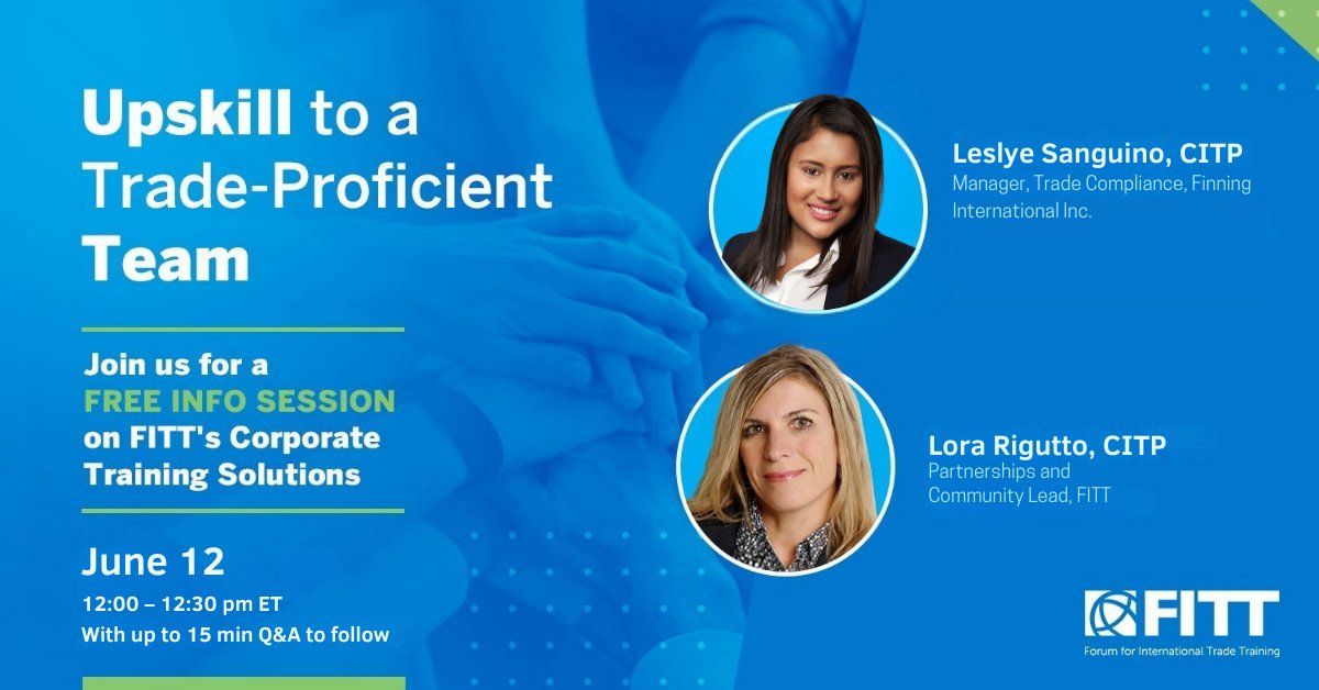 ⏰ Happening next week! Join our FITT Corporate Solutions Live Info Session to learn earn main challenges that businesses must address when going global and all the details on how FITT’s Corporate Solutions can help companies fill in skills gaps in-house➡️ eu1.hubs.ly/H0kwVLS0