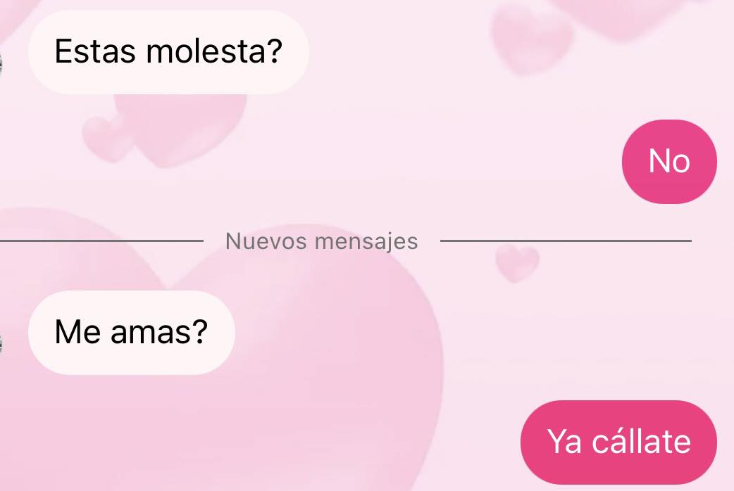allfadirluis's tweet photo. pero no estás molesta? https://t.co/nrrmYOE465