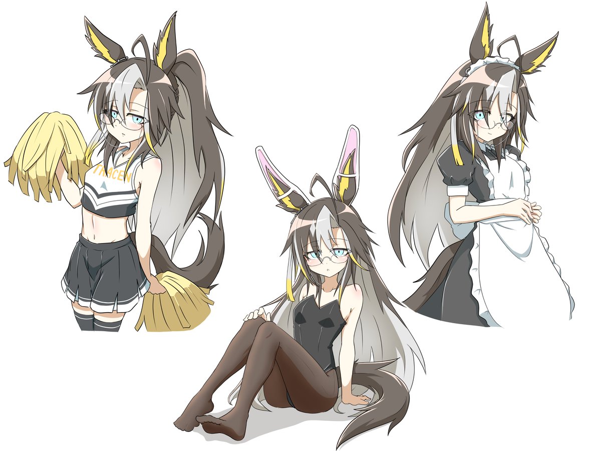 ウマ娘「#24時間でフォロワー何人増えるかチャレンジ ウマ娘たくさん描くわよ。 1万人ま」|アズサ🐻URC6枠66番のイラスト