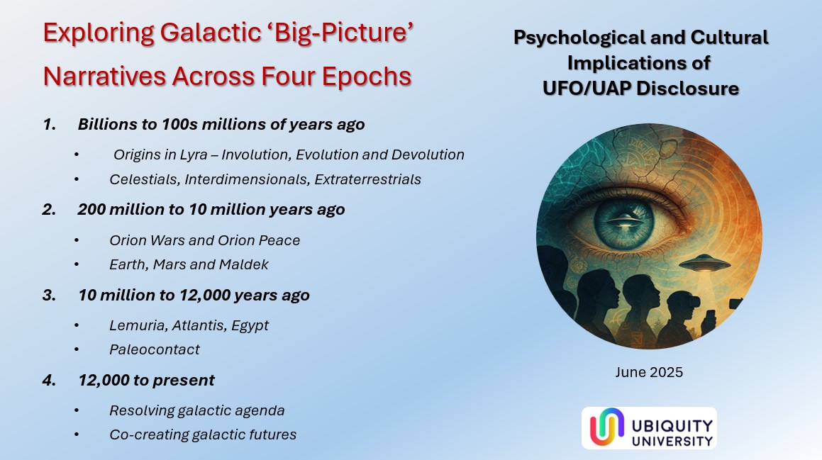 regor2012's tweet photo. Thanks Georg, And we'll be exploring all this in the context of emerging ‘Big-Picture’ Galactic Narratives Across Four Epochs @UbiquityU https://t.co/Hza0rr5xls