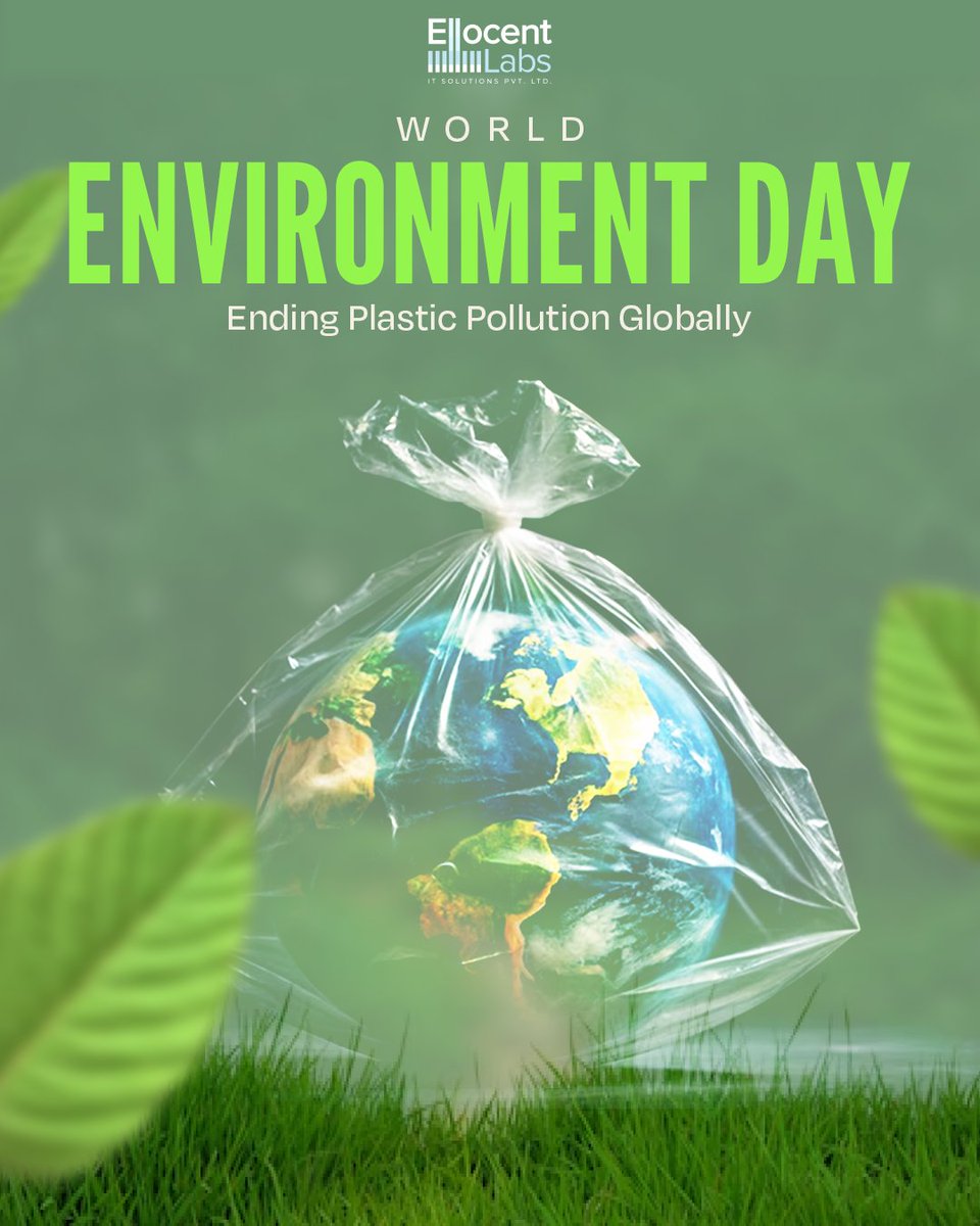 ellocent_labs's tweet photo. 🌍 World Environment Day 2025: Together, we can end plastic pollution globally. Technology can be a powerful force for environmental change. Let's use innovation to protect the planet we share.
#WorldEnvironmentDay2025 #EndPlasticPollution #EllocentLabs #GreenTech #TechForPlanet https://t.co/IuuGrqcnc9