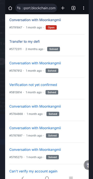 jackal_m4's tweet photo. @OneMorePeter 🚩🚩TICKET 5791847 NARCISSISTS @OneMorePeter
@niccary de-verified my @blockchain wallet 7 mnths ago, suspended my support center to CUT-OFF communications &amp; FRAUDULETLY WITHDREW my balance from BACKEND, WHERE IS MY ASSETS?@realDonaldTrump @elonmusk @SECGov @business @CNN @BBCNews https://t.co/FivGy9YdwU