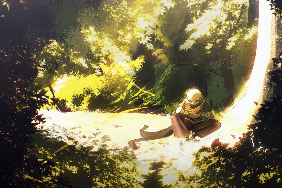 ☀️📕💚
---
#undertale #undertaleAU #inksans