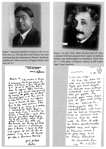 mariobianchi18's tweet image. Il #4giugno 1924 l&apos;indiano #SatyendranathBose invia ad #Einstein il suo articolo su una derivazione della Legge di Planck. Inizia la collaborazione fra i due fisici che avrebbe portato al Condensato di Bose-Einstein, nuovo stato della materia a temperature vicine allo 0 assoluto.