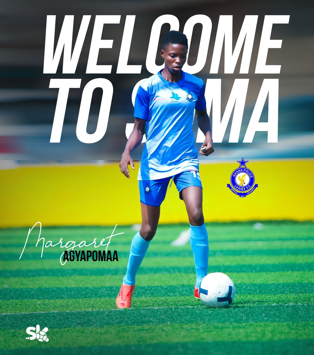 Sika Digital Marketing Agency is excited to welcome <a href="/MAgyapomaa_/">Margaret Agyapomaa</a>! 🔥 

A talented center back, <a href="/MAgyapomaa_/">Margaret Agyapomaa</a> joins us following a title-winning season with <a href="/Polasfc/">Police Ladies FC</a> in the <a href="/WPLGhana/">Malta Guinness Women’s Premier League 🇬🇭</a>. 

We’re thrilled to have her on board!

#WeBrandTheAthlete #SDMA #MA15