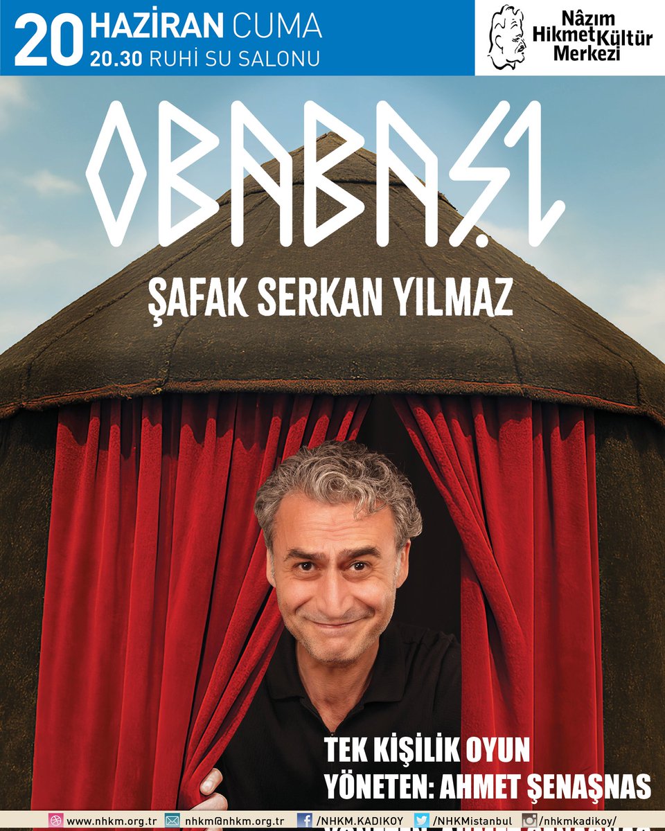 Tek Kişilik Oyun

OBABAŞI

Bir dönem yörük arkadaşları ile ormanda, dağlarda yaşayan Şafak, komedyen bir arkadaşını obaya davet eder. Komedyen ve Şaman arasında çıkan tartışmanın arasında kalır. İkisi de arkadaşıdır. Tartışma büyür. Şafak, komedyeni alarak şehre döner. Yörük