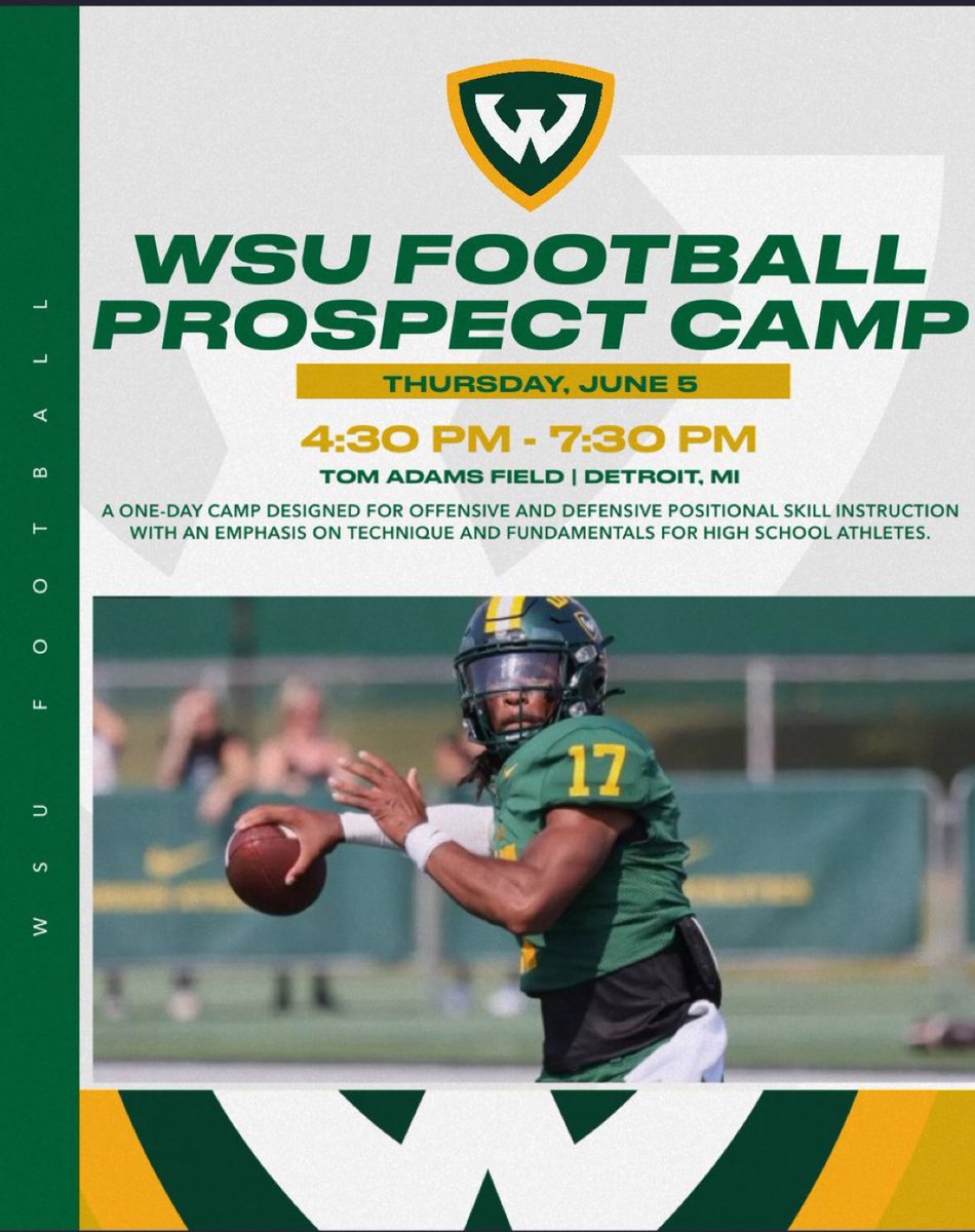 Javin Drewelow (@javindrewelow) on Twitter photo Looking forward to Wayne State’s prospect camp tomorrow! <a href="/CoachHill1/">Jimmy Hill</a> <a href="/CoachWheat6/">Tyrone Wheatley</a> <a href="/WSUWarriorFB/">Wayne State Football</a> <a href="/NCSRecruiting/">Nashville Christian Football Page</a> <a href="/CSmithScout/">Chris Smith</a> <a href="/CoachDaniels06/">Coach Daniels</a> <a href="/mfarrellsports/">Mike Farrell</a> Looking forward to Wayne State’s prospect camp tomorrow! <a href="/CoachHill1/">Jimmy Hill</a> <a href="/CoachWheat6/">Tyrone Wheatley</a> <a href="/WSUWarriorFB/">Wayne State Football</a> <a href="/NCSRecruiting/">Nashville Christian Football Page</a> <a href="/CSmithScout/">Chris Smith</a> <a href="/CoachDaniels06/">Coach Daniels</a> <a href="/mfarrellsports/">Mike Farrell</a>