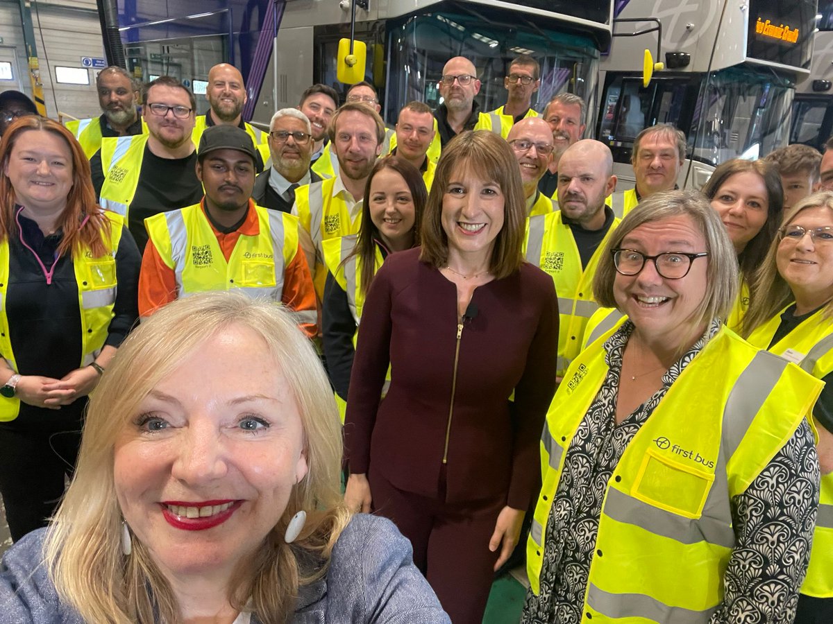 Tracy Brabin, Mayor of West Yorkshire (@mayorofwy) on Twitter photo Today Chancellor <a href="/RachelReevesMP/">Rachel Reeves</a> confirmed investment of £2.1bn to transform our transport network and get spades in the ground on trams by 2028.
We have the funding and we’re ready to deliver. Today Chancellor <a href="/RachelReevesMP/">Rachel Reeves</a> confirmed investment of £2.1bn to transform our transport network and get spades in the ground on trams by 2028.
We have the funding and we’re ready to deliver.