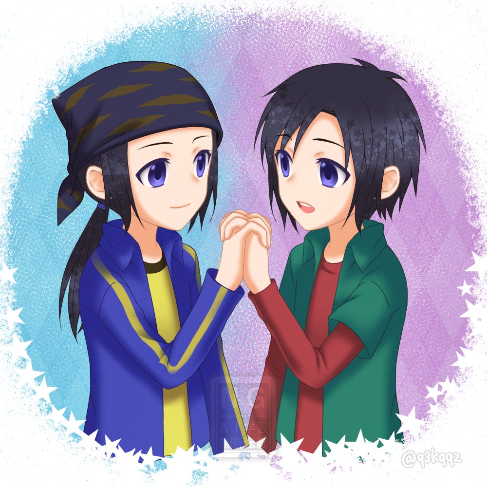 シート用に描いたものですが想定以上に枠内に入らず見切れてしまったので、イラスト単独でもアップさせていただきます…！🙏