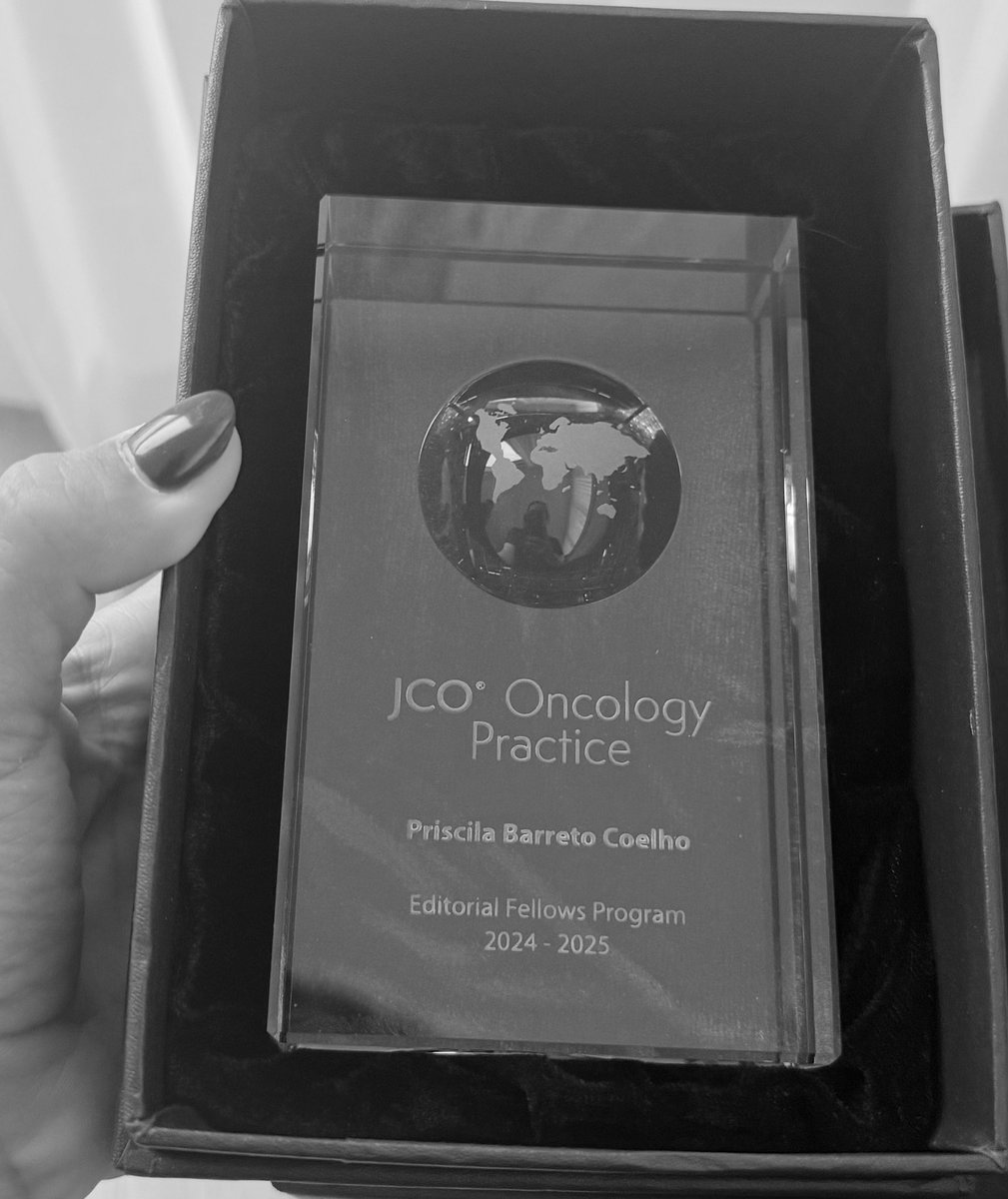 Priscila Barreto Coelho, MD (@priscilabcmd) on Twitter photo Grateful to have completed the JCO Editorial Fellowship @JCOOP_Journal alongside <a href="/CaoYenong/">Yenong Cao</a> , mentored by Dr. Raghavan, Dr. Peppercorn, and Kelly Brooks. A year of growth and a project now coming to fruition. Editorial work shapes the future of oncology—thank you for the Grateful to have completed the JCO Editorial Fellowship @JCOOP_Journal alongside <a href="/CaoYenong/">Yenong Cao</a> , mentored by Dr. Raghavan, Dr. Peppercorn, and Kelly Brooks. A year of growth and a project now coming to fruition. Editorial work shapes the future of oncology—thank you for the