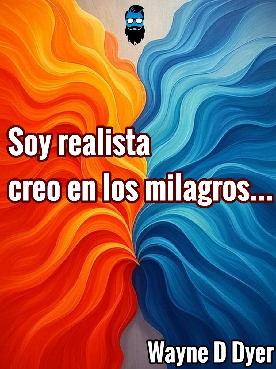 Izack4X4's tweet photo. Soy realista 
Creo en los milagros...

Wayne D Dyer 

#FraseDelDía #Izack4X4 https://t.co/Jp253fXUb1