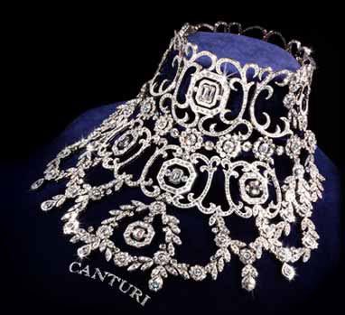 moulinarchives's tweet photo. the necklace worn by satine during the el tango de roxanne sequence designed by stefano canturi is estimated to be worth $1 million and is the most expensive piece of jewelry ever created for a movie. the original bauble was made up of 1308 diamonds &amp; weighed around 134 carats. https://t.co/N6yGoyrrbM