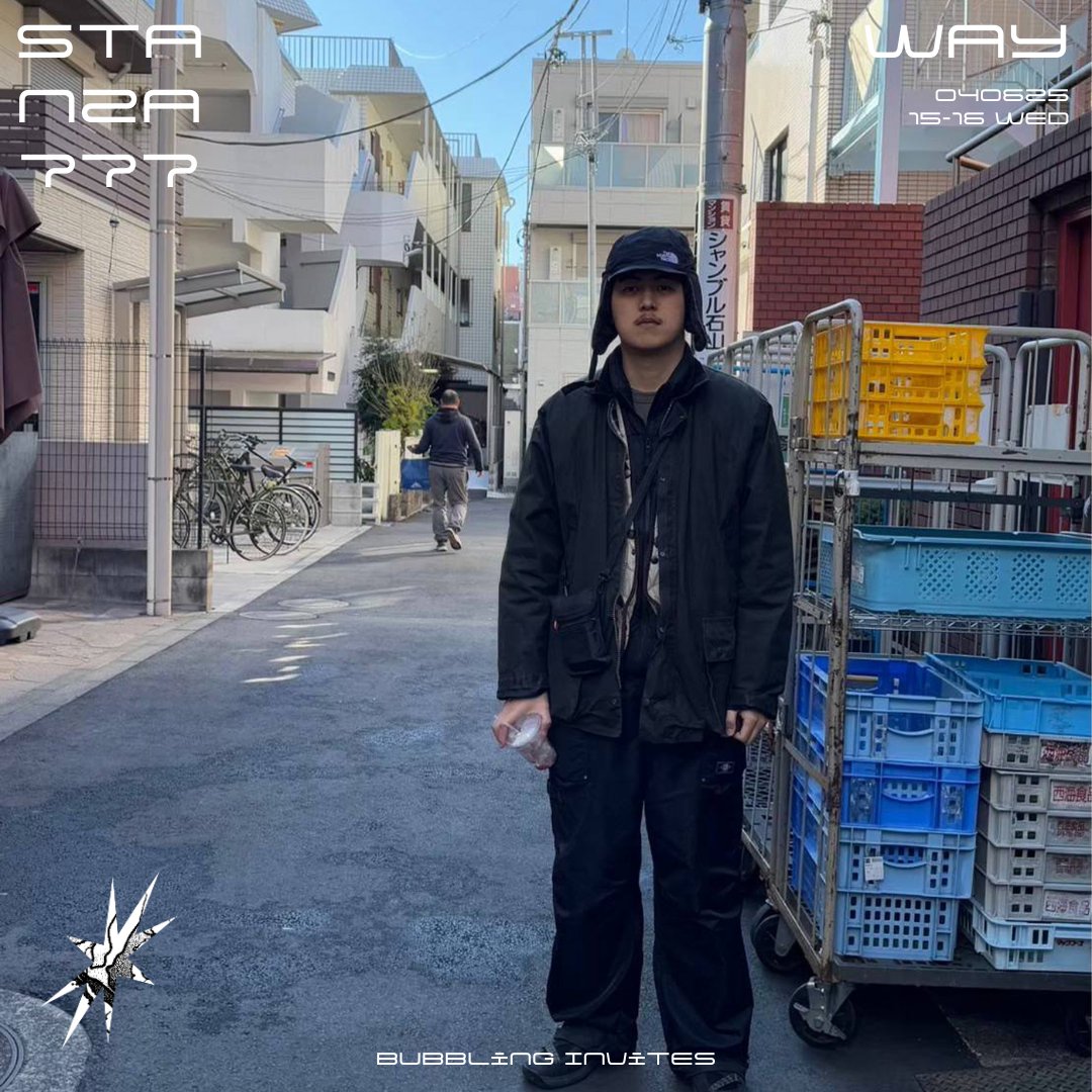 NOW ON AIR on fritto.fm
Stanza 777 with #WAY invited by #bubbling

"WAY isn’t just a DJ — they’re a believer in chaos, contrast, and the beauty of breaking the rules."