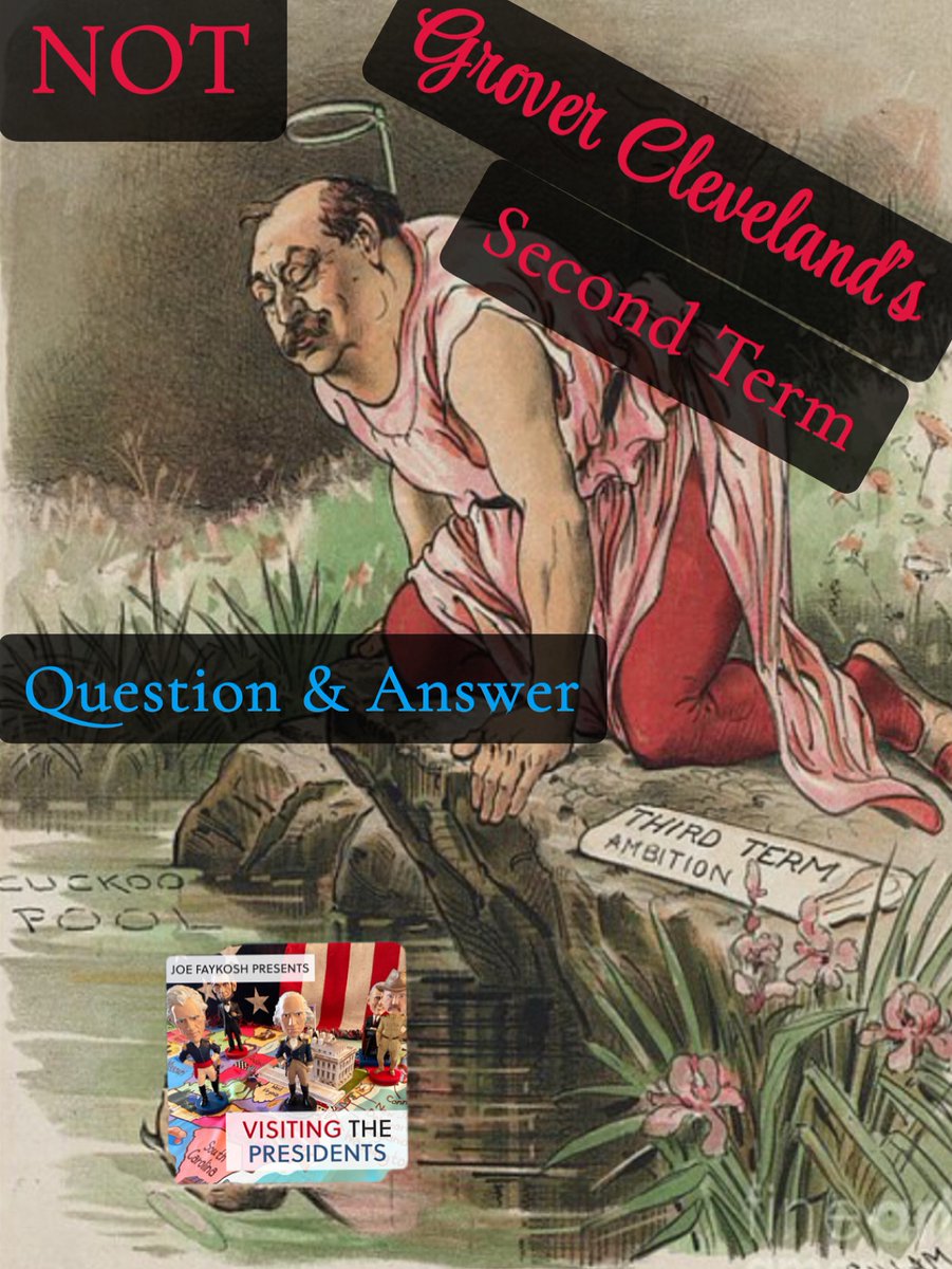 Episode 24 of Season 3 of “Visiting the Presidents,” the “NOT Grover Cleveland’s Second Term Question and Answer Episode” is now available! 🥳

Check out all the questions listeners asked! ⚰️🪦🦅🇺🇸🏛️ 

visitingthepresidents.buzzsprout.com/1617841/episod…

#QA #questionanswer #grave #tomb #president