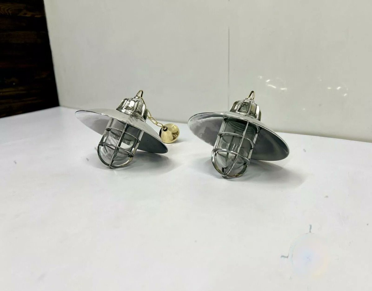 Therustedmetal's tweet image. Elevate your home with this stunning pair of aluminum hanging lights, ebay.com/itm/3758711179…
#NauticalLighting #PendantLights #AluminumDecor #BrassChainLight #FathersDaySale #love #instagood #fashion #photooftheday #art #unitedstates #nature #travel  #newyork #art #trending