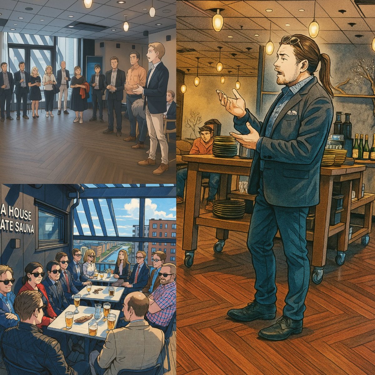 Eilen nostettiin maljat <a href="/LaplandHotels/">Lapland Hotels</a> Grand Travel Award -voitolle! 🥂 Palvelu- ja ULT-valiokunnat kokoontuivat terassikokoukseen, jossa kuultiin mm. <a href="/tuukka_a/">Tuukka Ahoniemi</a> ajatuksia uudesta Tre yliopiston työelämäprofessuurista. #kauppakamari #valiokuntatyö #yhdessä #eteenpäin 🇫🇮🚀